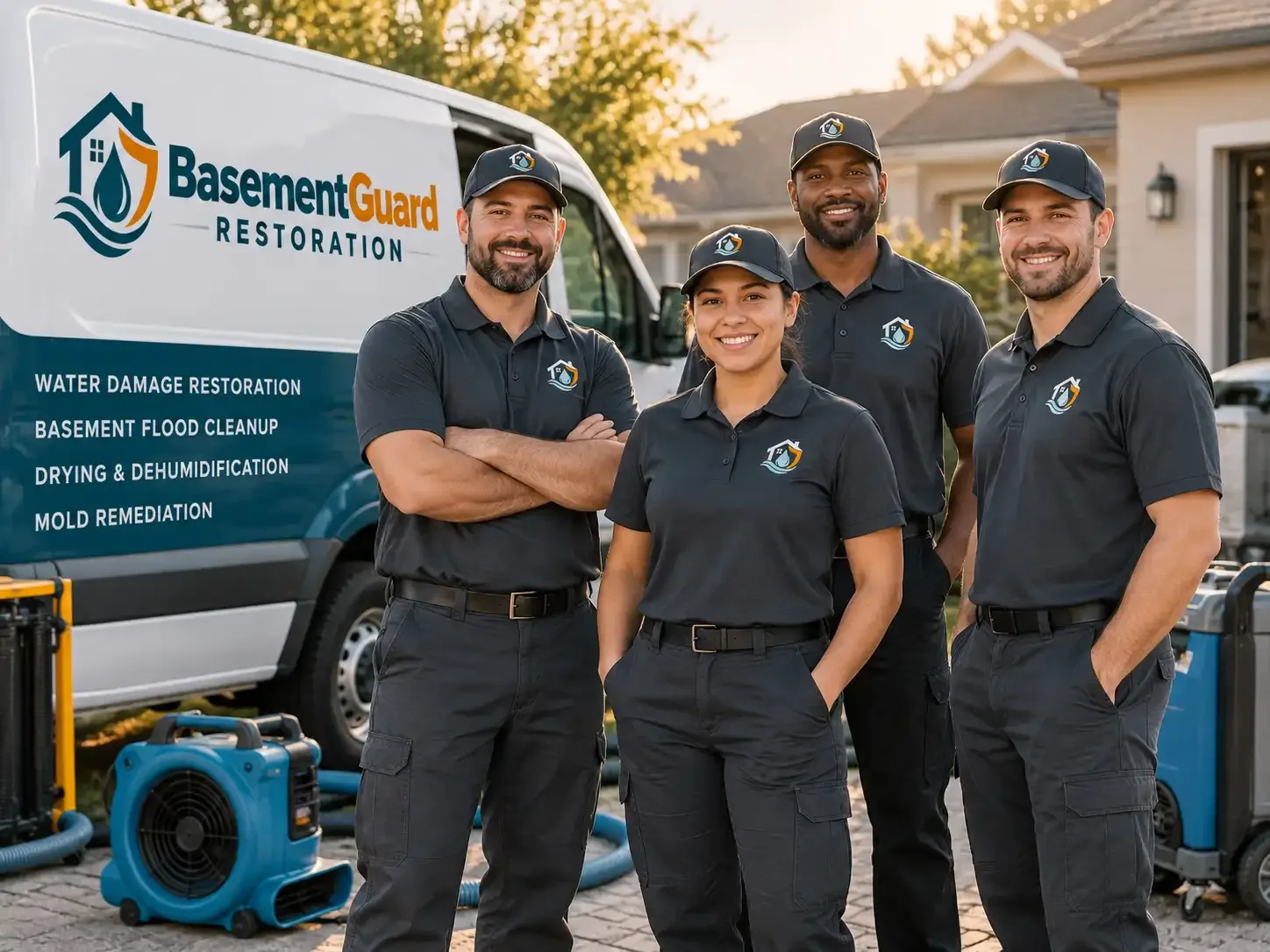 Basement Water Damage Restoration company in Arkoma, OK